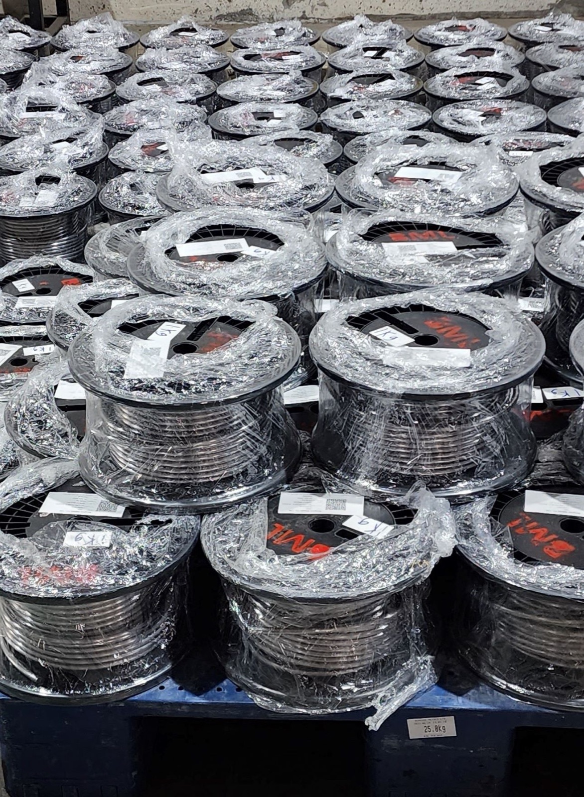 Lead wire coils